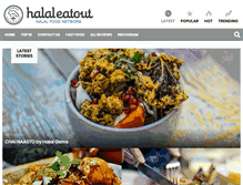 Tablet Screenshot of halaleatout.com